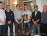 Michael Hardy presents the Mc Killop Family Shield for most successful underage team of the year to Minor Hurling mentors Declan Casey, Dan Mc Kay, John Doherty, Brendan Crawford and Adrian Kelly